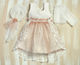 Lollipop Celebrations Roz Set de Haine de Botez cu Accesorii pentru păr , Rochie & Cardigan din Dantelă 3buc