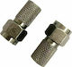 ATC Stecker F-Stecker männlich Silber (03.003.0136)