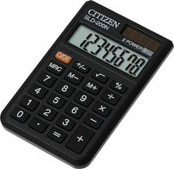 Citizen SLD-200NR Calculator Ceasuri pentru bărbați 8 Cifre în Culoarea Negru