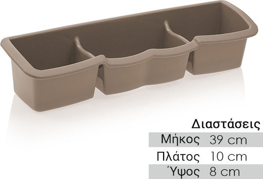 Πλαστικό Σκαφάκι Αποθήκευσης Εργαλείων Π39xΒ10xΥ8εκ.