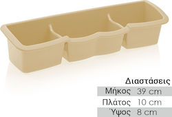 Πλαστικό Σκαφάκι Αποθήκευσης Εργαλείων Π39xΒ10xΥ8εκ.