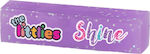 The Littlies Eraser for Pencil and Pen Glitter Shine 000646786 1pcs Purple