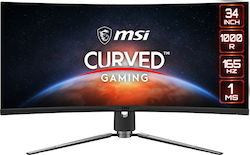 MSI MPG Artymis 343CQR Ultrawide VA Gebogen Spiele-Monitor 34" QHD 3440x1440 165Hz