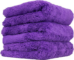 Chemical Guys Happy Ending Edgeless Car Microfiber Cloths for Cleaning and Drying Purple 40x40cm 3 Pieces Chemical Guys Happy Ending Edgeless Car Microfiber Cloths for Cleaning and Drying Purple 40x40cm 3 Pieces