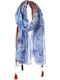 Ble Resort Collection Women's Scarf Blue 5-43-230-0200