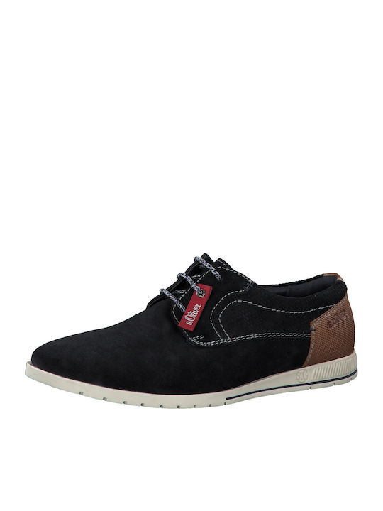 Men's Anatomic Leather Casual Shoes Blue