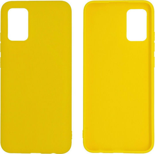 Ancus TPU Back Cover Silicone Yellow (Galaxy A02s)