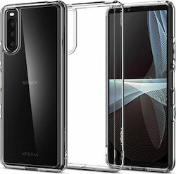 Spigen Ultra Hybrid Plastic / Silicone Back Cover Transparent (Xperia 10 III)