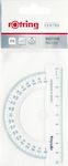 Rotring Protractor Plastic Transparent Centro