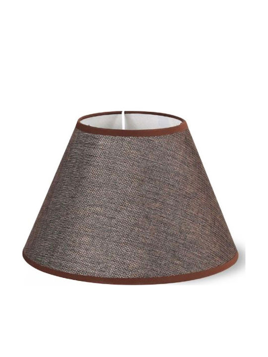 Round Brown Lamp Shade with Diameter 30cm
