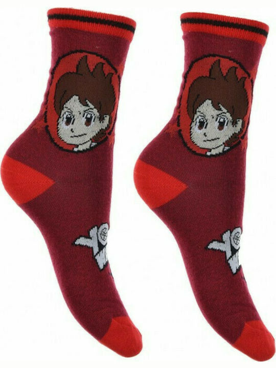 YO-KAI socks, Color crimson