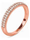 Folli Follie Ring made of Steel Gold Plated