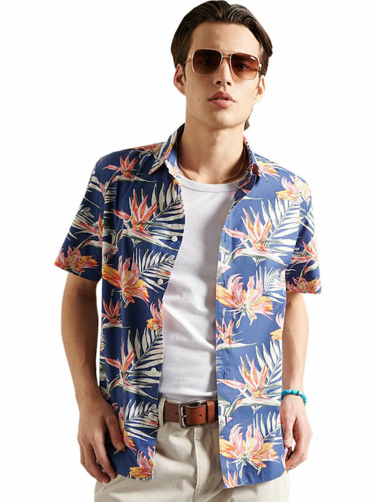 Superdry Hawaiian Κοντομάνικο Πουκάμισο σε Κανο...