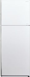 Hitachi R-VX471PRU9 (PWH) Ψυγείο Δίπορτο 407lt Total NoFrost Υ177xΠ68xΒ72εκ. Λευκό