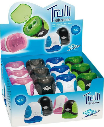 WeDo Trulli Пластмаса Двойна Острилка (Различни цветове) 1бр