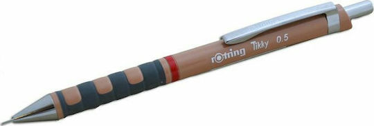 Rotring Tikky Μηχανικό Μολύβι Σχεδίου 0.5mm με Γόμα 1τμχ Καφέ