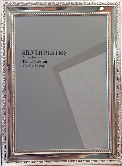 Karvounis Photo Frame with Silver Metallic Frame 20x30 Karvounis Photo Frame with Silver Metallic Frame 20x30