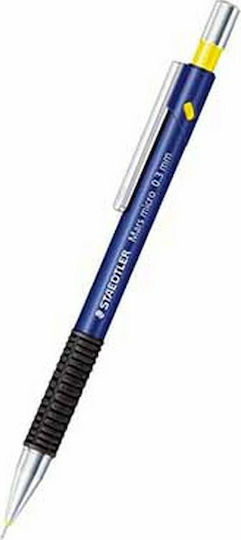 Staedtler Mars Micro Μηχανικό Μολύβι 0.3mm με Γόμα Κατάλληλο για Σχέδιο Μπλε
