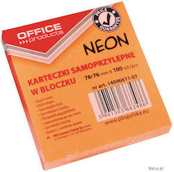 Office Point Αυτοκόλλητα Χαρτάκια σε Κύβο Πορτοκαλί 7.6x7.6εκ. Χαρτάκια Office Point Αυτοκόλλητα Χαρτάκια σε Κύβο Πορτοκαλί 7.6x7.6εκ. Χαρτάκια