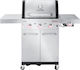 Char-Broil Professional PRO S 3 Ψησταριά Υγραερίου Μαντεμένιας Σχάρας 61.5x44.5εκ. με 3 Εστίες 7.48kW και Πλαϊνό Μάτι 3.52kW