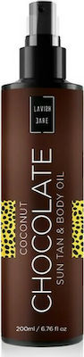 Lavish Care Coconut Chocolate Λάδι Μαυρίσματος για το Σώμα 200ml