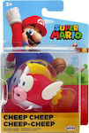 Jakks Pacific Миниатюрна Играчка Super Mario: Cheep - Cheep за 3+ Години 7см.