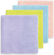 Rayen Lavete de Curățare cu Microfibre Utilizare generală Colorate 38x36buc 4buc