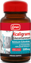 Lanes Kcaligram Γλυκομαννάνη 500mg Βελτίωση Σιλουέτας & Απώλεια Βάρους 60 κάψουλες