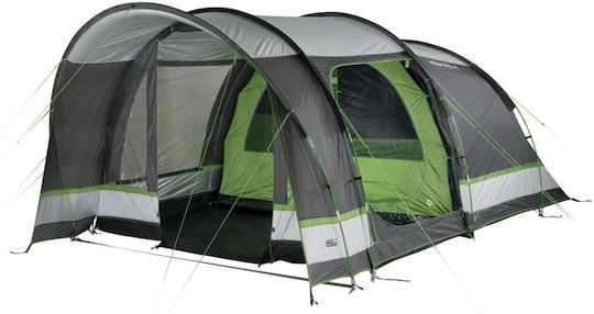 High Peak Brixen 4.0 Зимна Палатка За Къмпинг Тунел Зелена С Двоен Плат За 4 Човека 470x240x190см