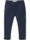 Kids' Chino Fabric Pants Blue