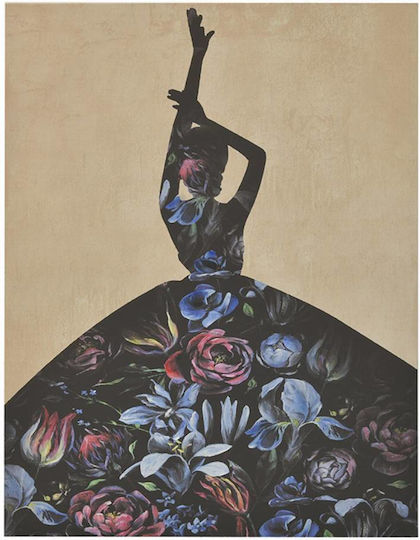 Inart Φιγούρα Πίνακας σε Καμβά 70x90cm