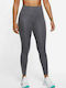 Nike One 7/8 Women's Cropped Running Legging High Waisted Dri-Fit Gray