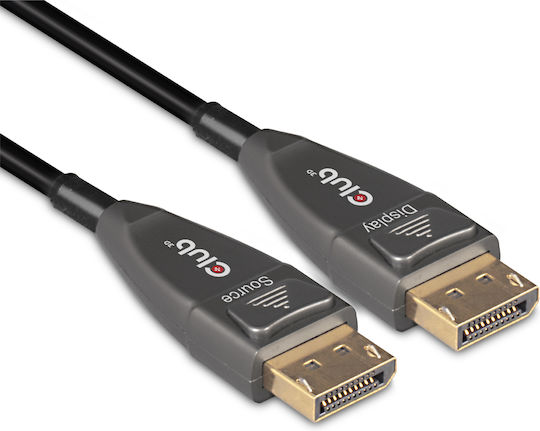 Club3D Cable DisplayPort male - DisplayPort male 20m Μαύρο (CAC-1079)