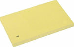 Self-col. paper. O1S 76x125mm 100 sheets. yellow