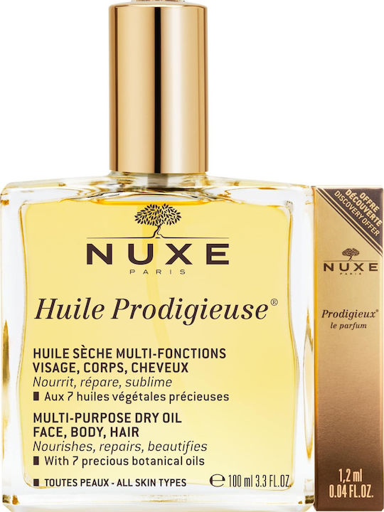 Nuxe Huile Prodigieuse Hautpflegeset für Feuchtigkeitsspendend