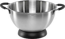 Gefu Mesco Stainless Steel Mixing Bowl with Diameter 24cm and Height 33.1cm.