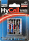 Hycell Wiederaufladbare Batterien AA Ni-MH 1000mAh 1.2V 4Stück
