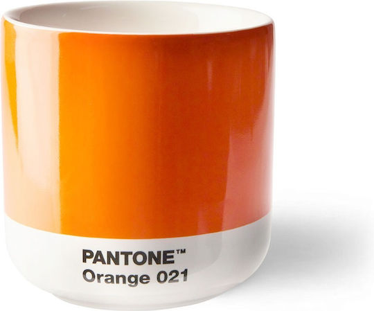 Pantone Lifestyle Чаша от Порцелан Оранжев 190мл
