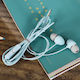 Elmcoei EV-186 In-ear Handsfree Ακουστικά με Βύσμα 3.5mm Γαλάζιο