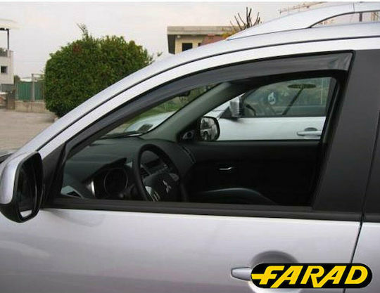Farad Σετ Ανεμοθραύστες Μπροστινοί για Mitsubishi Colt 04-08 2τμχ