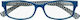 Silac 7401 Women's Reading Glasses +3.25 Duck Blue