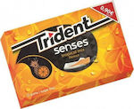 Trident 14 Chewing gum Senses with Τροπικά Φρούτα Flavour Sugar Free 12pcs 27gr