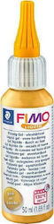 Staedtler Fimo Liquid Gel Κόλλα Decoupage Χρυσή 50ml