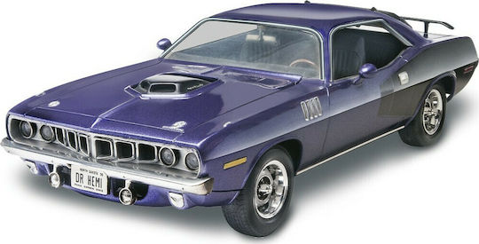 Revell Plymouth '71 HEMI Cuda Φιγούρα Μοντελισμού Αυτοκίνητο Μωβ 70 Κομματιών σε Κλίμακα 1:24
