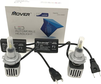 Mover Samsung Λάμπες Αυτοκινήτου HIR2-9012 LED 6500K Ψυχρό Λευκό 26W 2τμχ