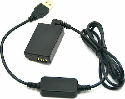 OEM LP-E17 Dummy Battery & USB Adapter (DR-E17) For Mirrorless