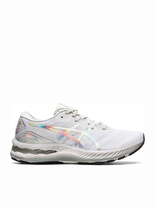 ASICS Gel-Nimbus 23 Platinum Γυναικεία Αθλητικά Παπούτσια Running Glacier Grey / White