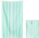 Dock & Bay Quick Dry Beach Towel Green 160x90cm.