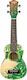 Cascha HH-2602 Art Series Leafy Soprano Ukulele