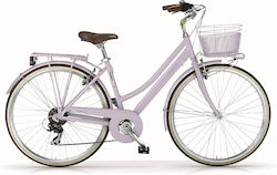 MBM Boulevard 28" 2021 Μωβ Ποδήλατο Πόλης με 6 ...
